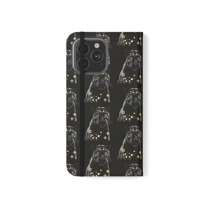 Custom Dog Pattern Flip Case - Stylish Pet Lover Phone Cover Printify