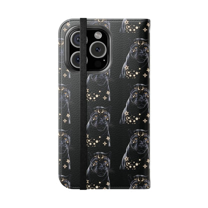 Custom Dog Pattern Flip Case - Stylish Pet Lover Phone Cover Printify