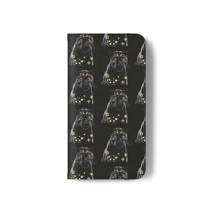 Custom Dog Pattern Flip Case - Stylish Pet Lover Phone Cover Printify