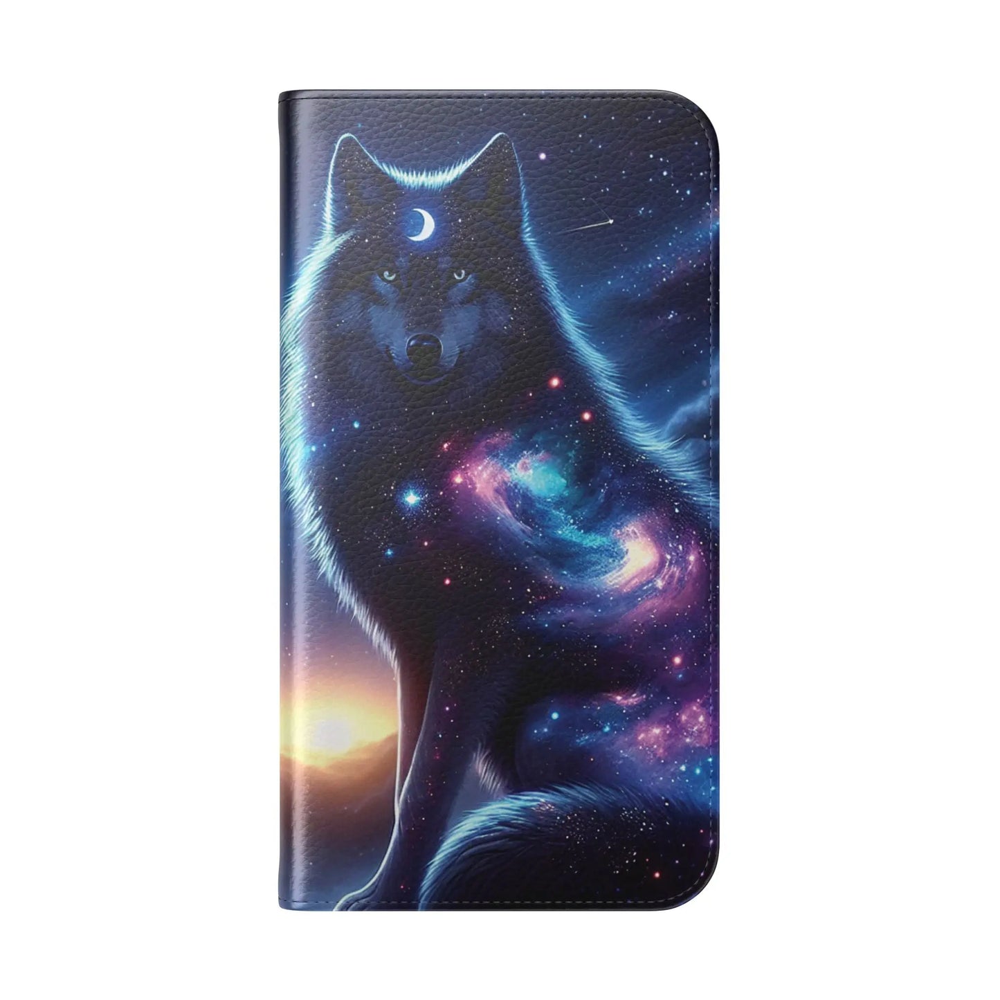 Artistic Flip Cases with pagan and Celestial Designs – Stylish Phone Wallet for Everyday Use. WitchyPets.com