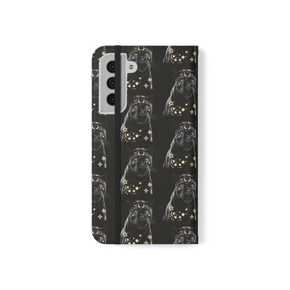 Custom Dog Pattern Flip Case - Stylish Pet Lover Phone Cover Printify