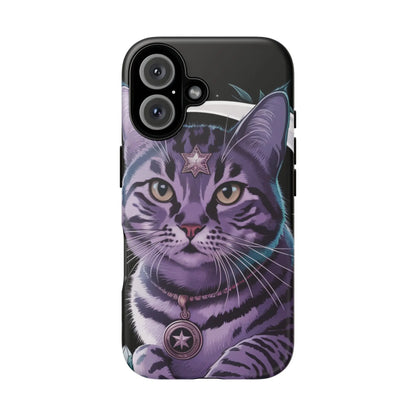 Protective Phone Cases for iPhone / Celestial Cat Printify