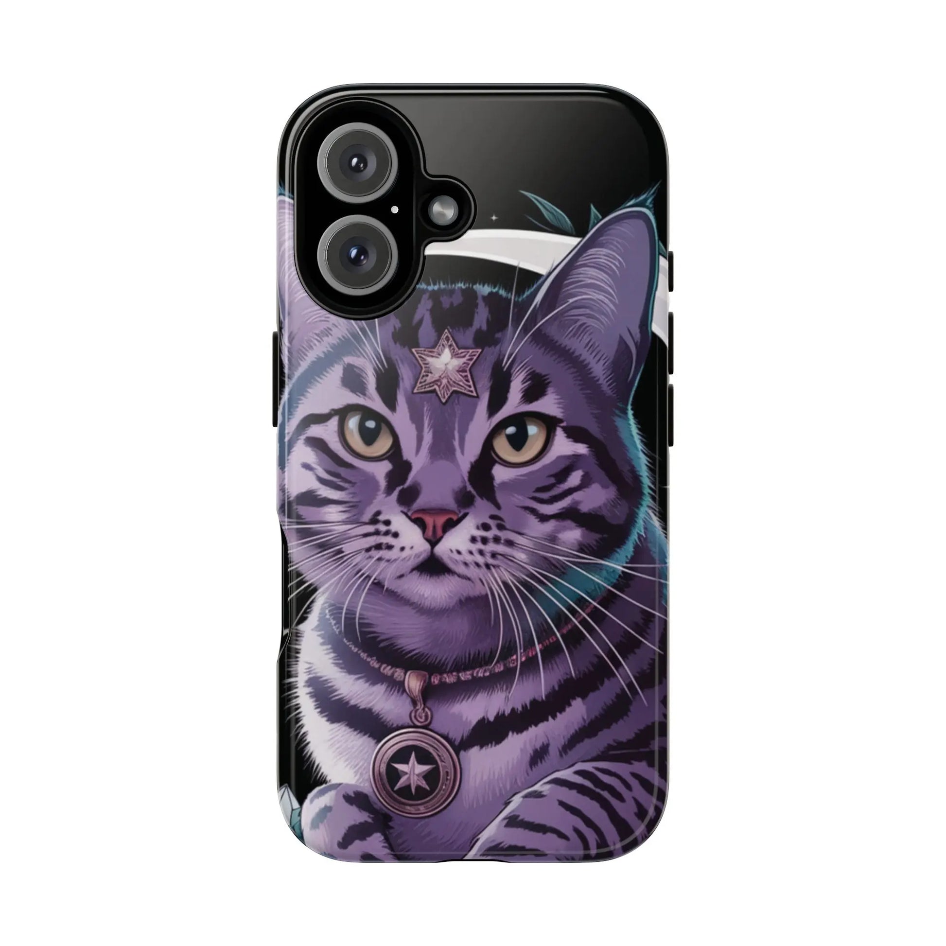 Protective Phone Cases for iPhone / Celestial Cat Printify