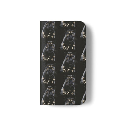 Custom Dog Pattern Flip Case - Stylish Pet Lover Phone Cover Printify