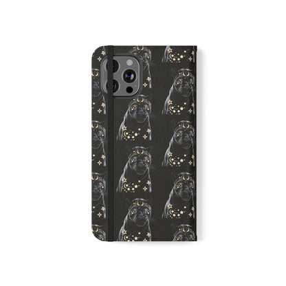 Custom Dog Pattern Flip Case - Stylish Pet Lover Phone Cover Printify