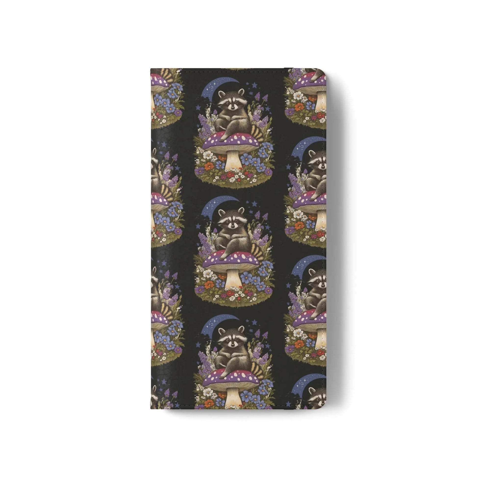 Raccoon Flip Case - Whimsical Wildlife Design for Phone Protection Printify