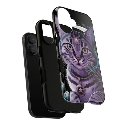 Protective Phone Cases for iPhone / Celestial Cat Printify