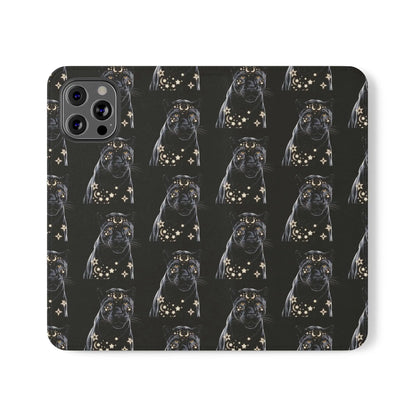 Custom Dog Pattern Flip Case - Stylish Pet Lover Phone Cover Printify