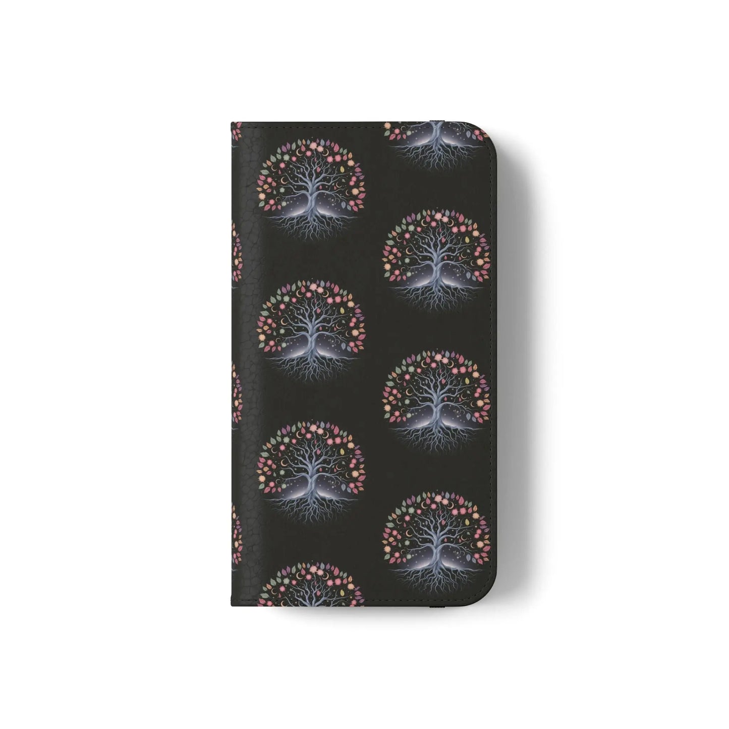 Artistic Tree Design Flip Case for Phones – Stylish & Functional -WitchyPets.com