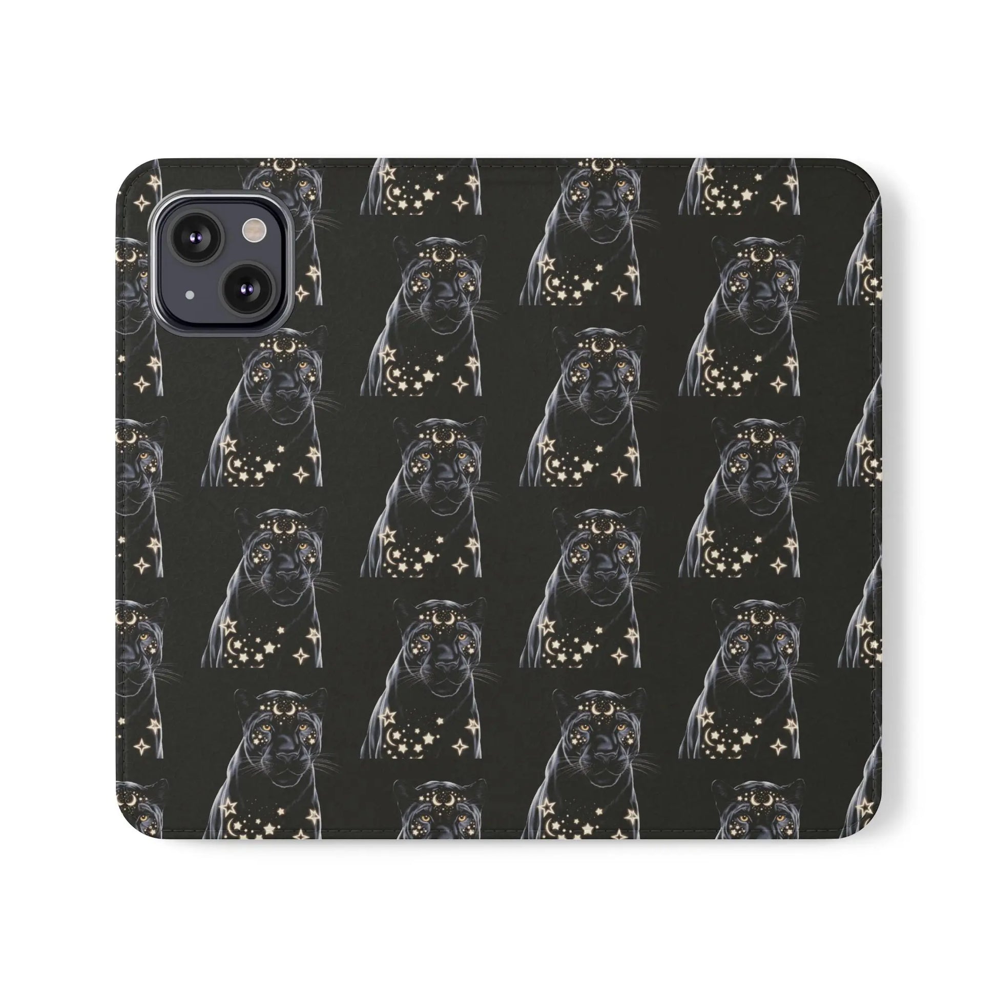 Custom Dog Pattern Flip Case - Stylish Pet Lover Phone Cover Printify