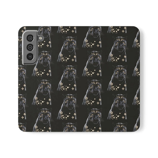 Custom Dog Pattern Flip Case - Stylish Pet Lover Phone Cover Printify