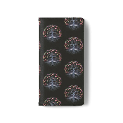 Artistic Tree Design Flip Case for Phones – Stylish & Functional -WitchyPets.com