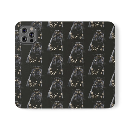 Custom Dog Pattern Flip Case - Stylish Pet Lover Phone Cover Printify