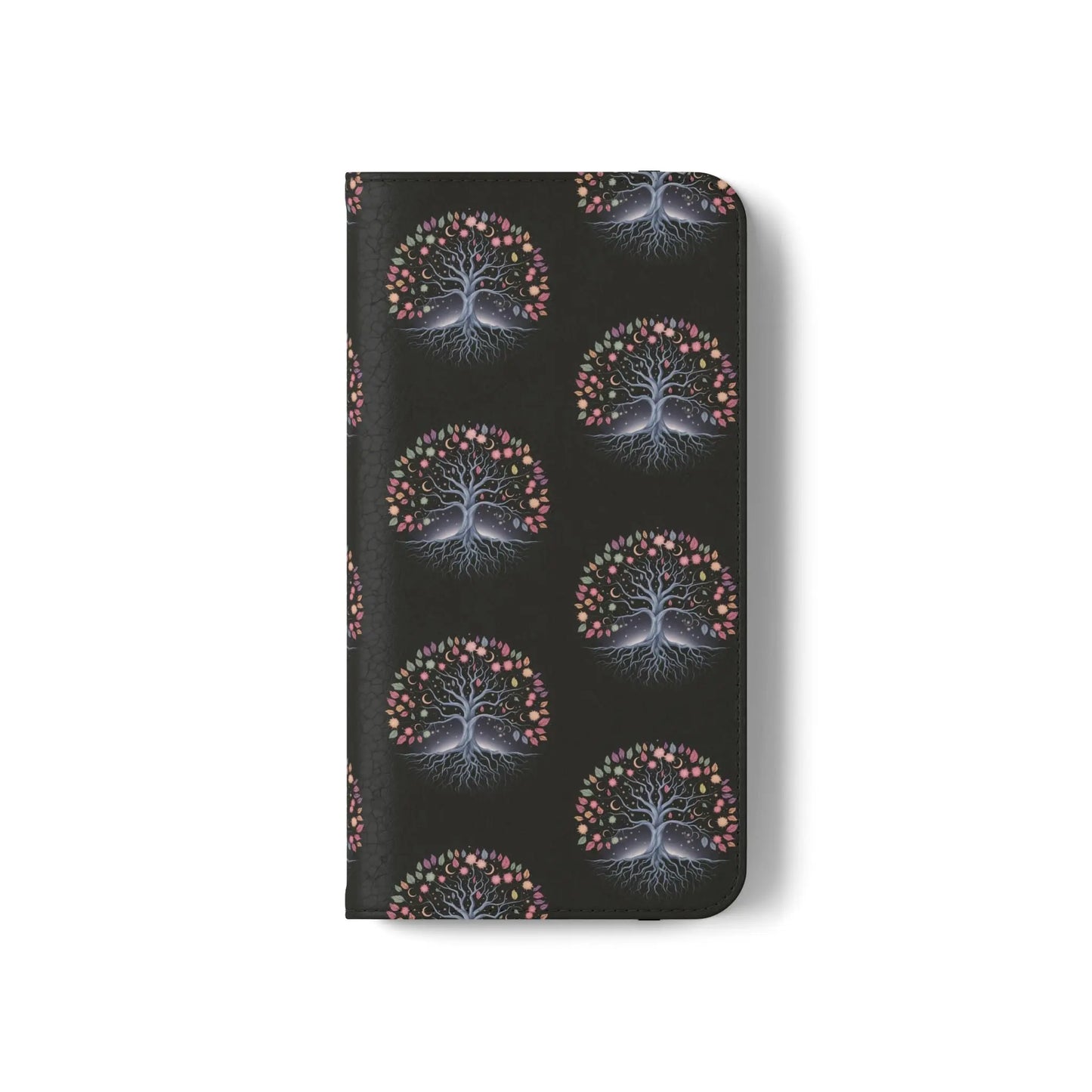 Artistic Tree Design Flip Case for Phones – Stylish & Functional-WitchyPets.com