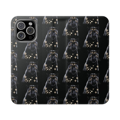 Custom Dog Pattern Flip Case - Stylish Pet Lover Phone Cover Printify