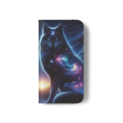 Artistic Flip Cases with pagan and Celestial Designs – Stylish Phone Wallet for Everyday Use. WitchyPets.com