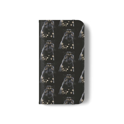 Custom Dog Pattern Flip Case - Stylish Pet Lover Phone Cover Printify