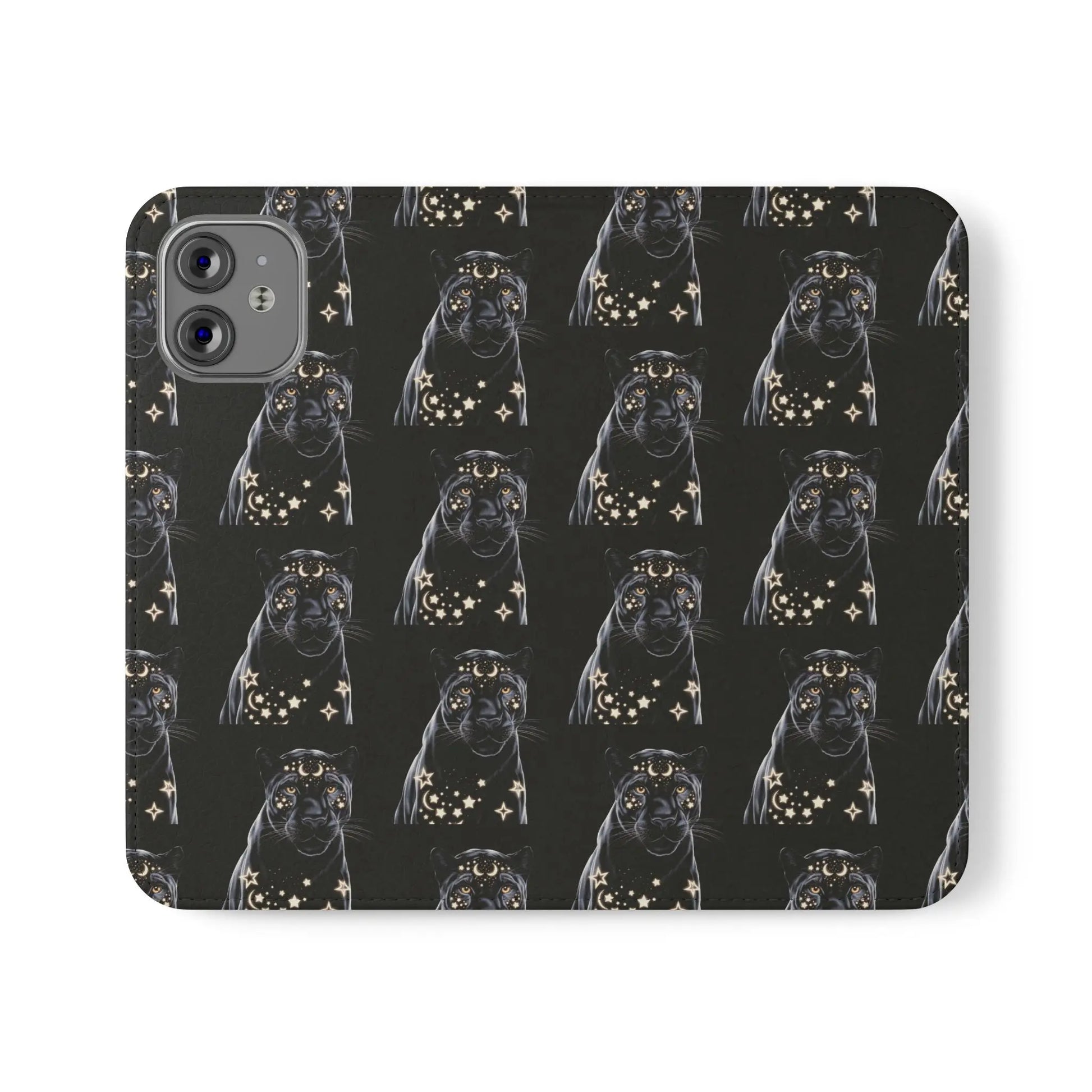 Custom Dog Pattern Flip Case - Stylish Pet Lover Phone Cover Printify