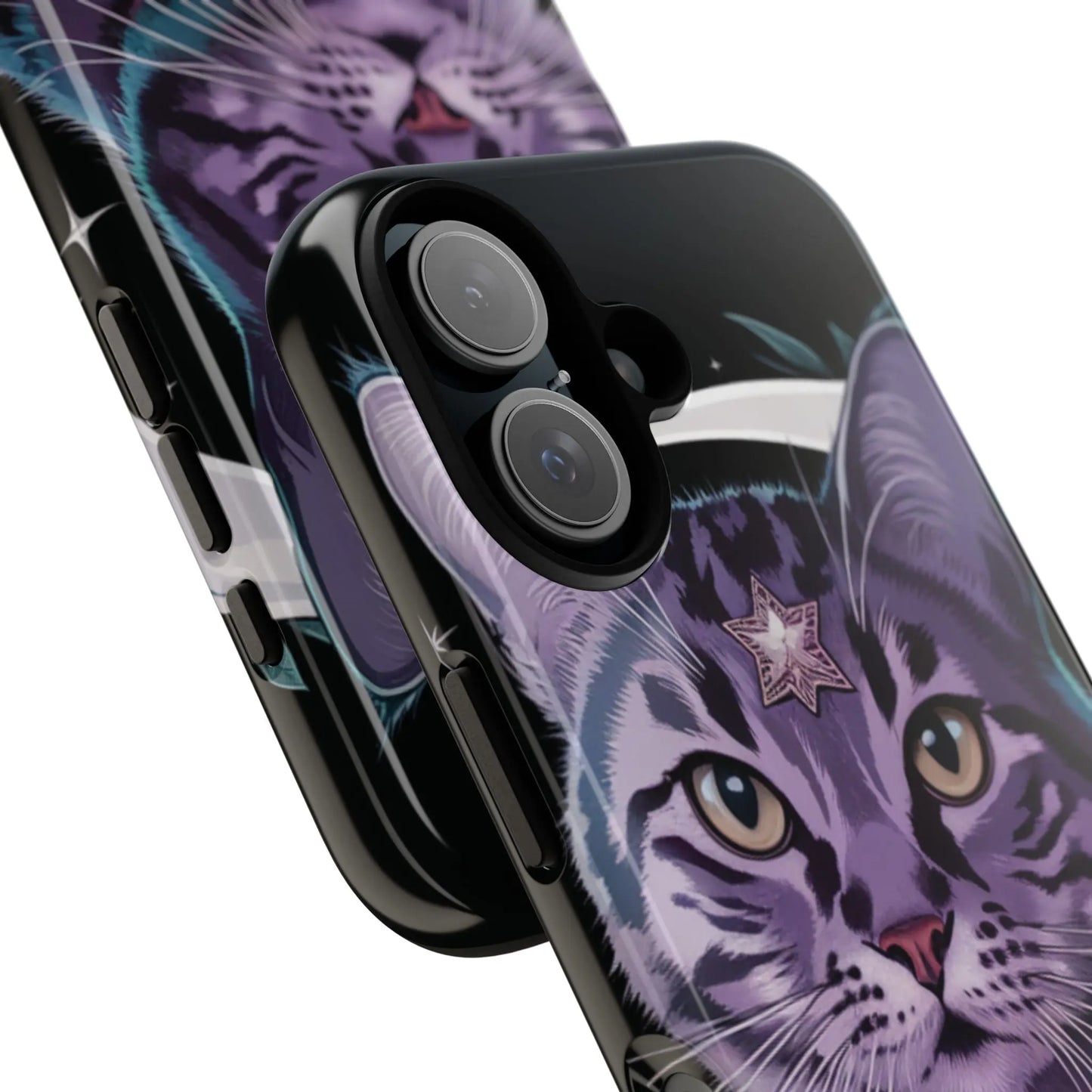 Protective Phone Cases for iPhone / Celestial Cat Printify