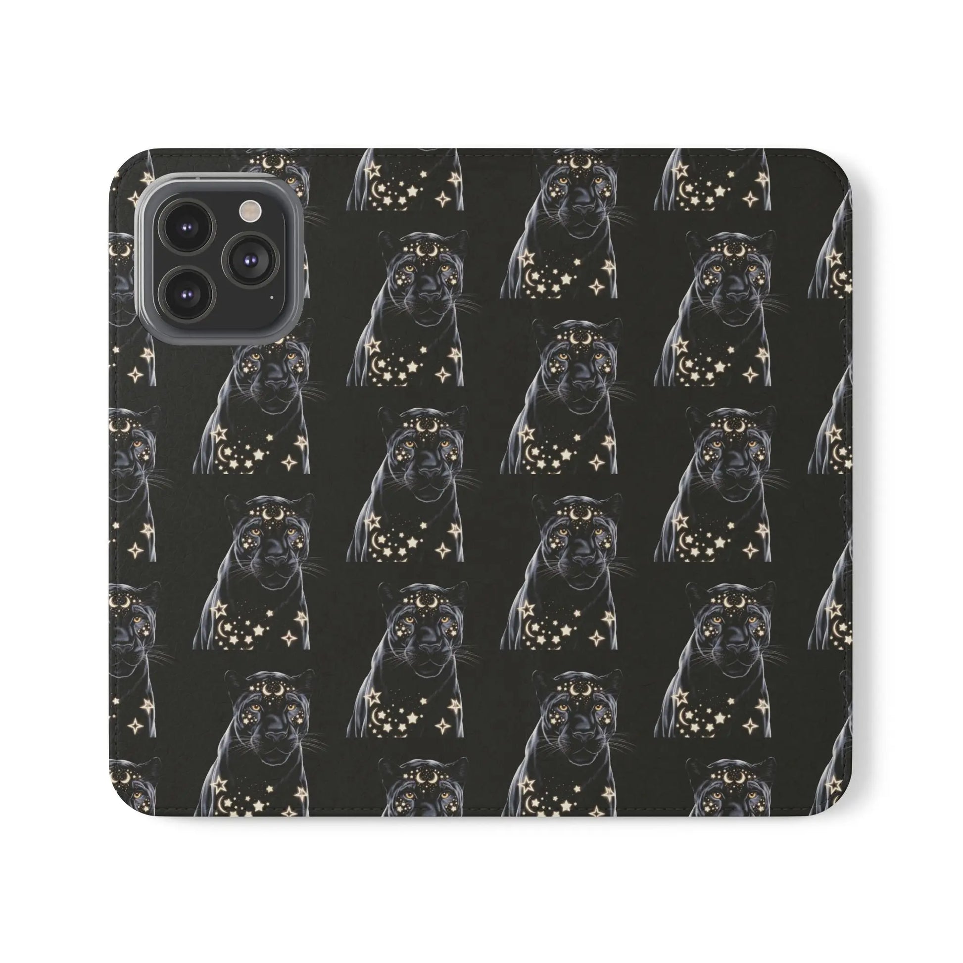 Custom Dog Pattern Flip Case - Stylish Pet Lover Phone Cover Printify