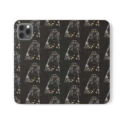 Custom Dog Pattern Flip Case - Stylish Pet Lover Phone Cover Printify